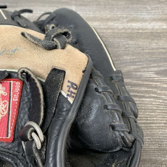 Rawlings Pro Leather Baseball Glove - 12” RHT The Bull, RB1200 - Picture 7 of 10